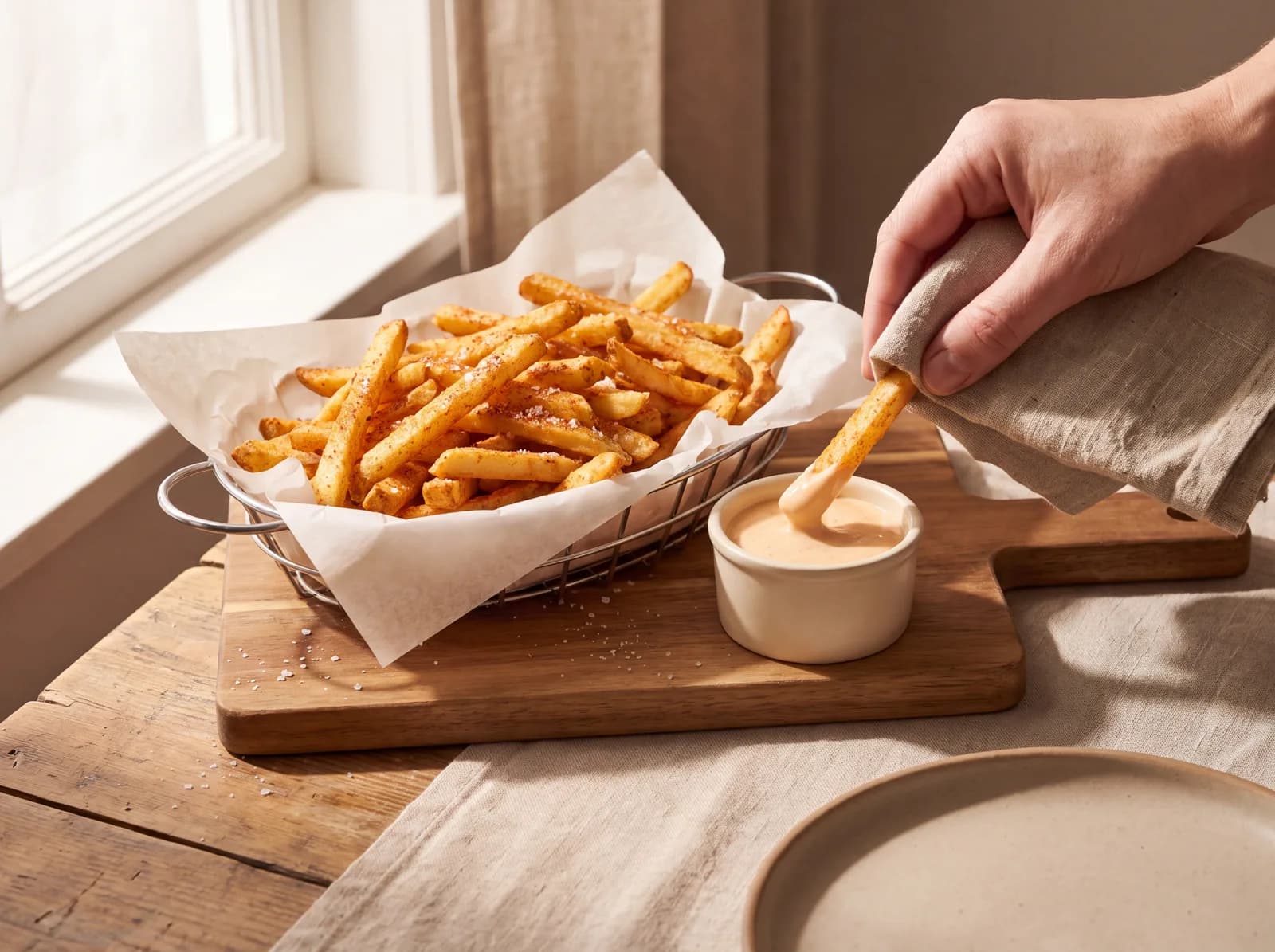 Air Fryer Seasoned Fries