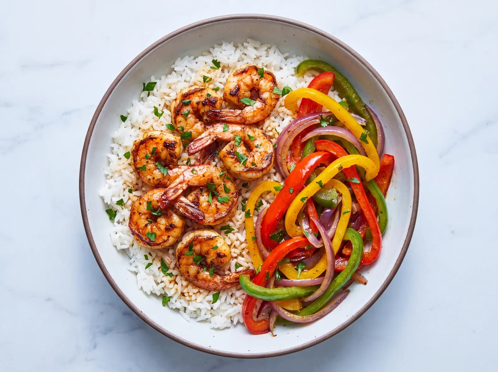 Cajun Shrimp Rice Bowl