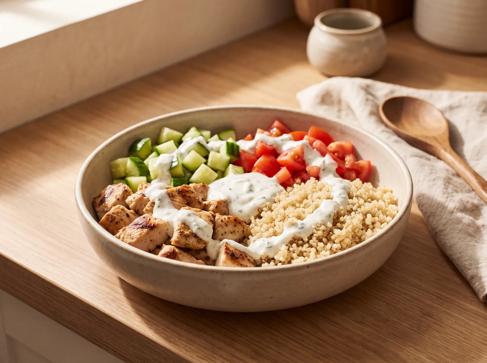 Chicken Mediterranean Bowl