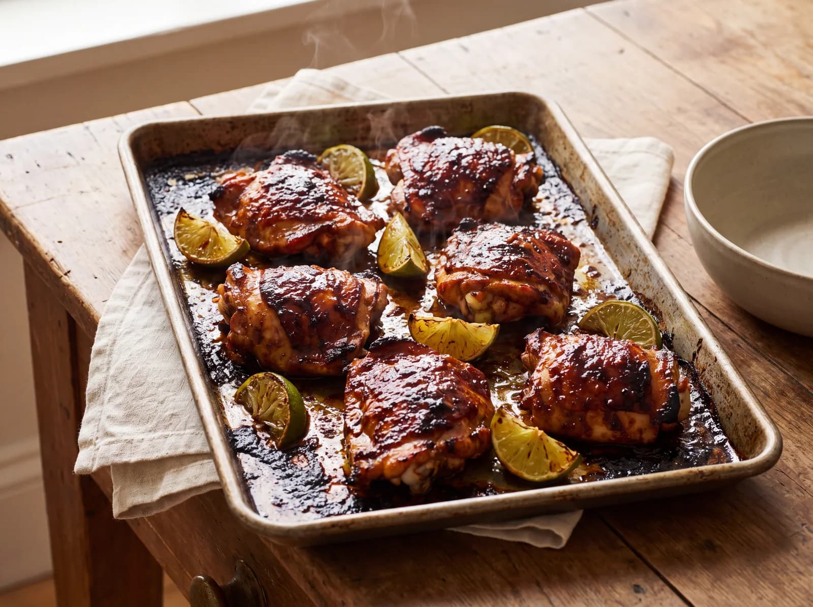 Chipotle Chicken Thigh Bake