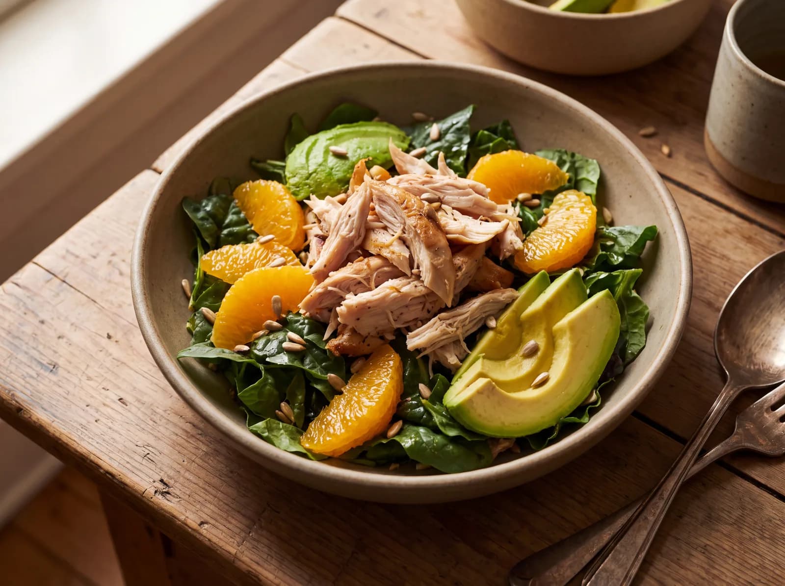 Citrus Chicken & Avocado Salad