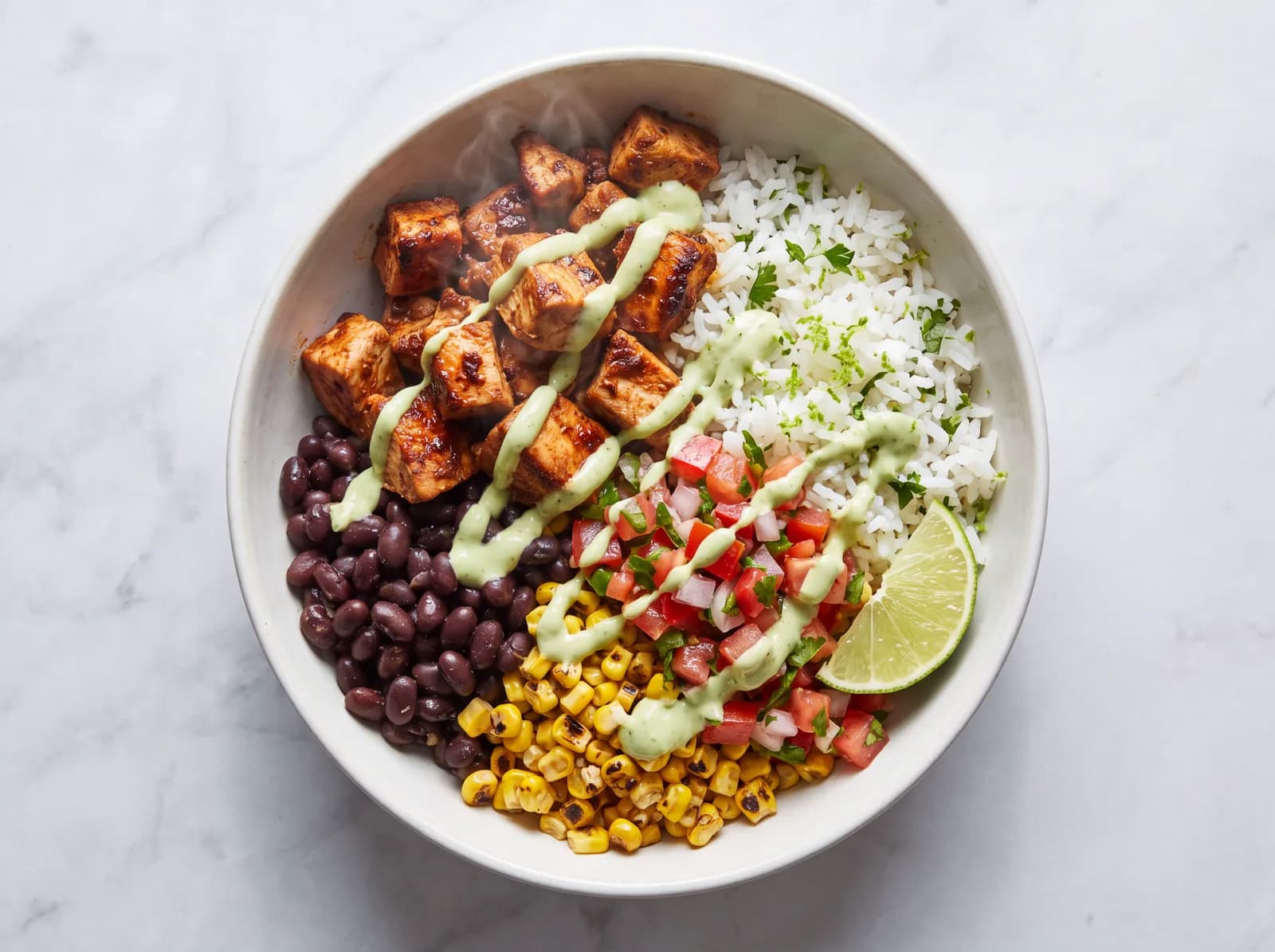 Copycat Chipotle Chicken Burrito Bowl