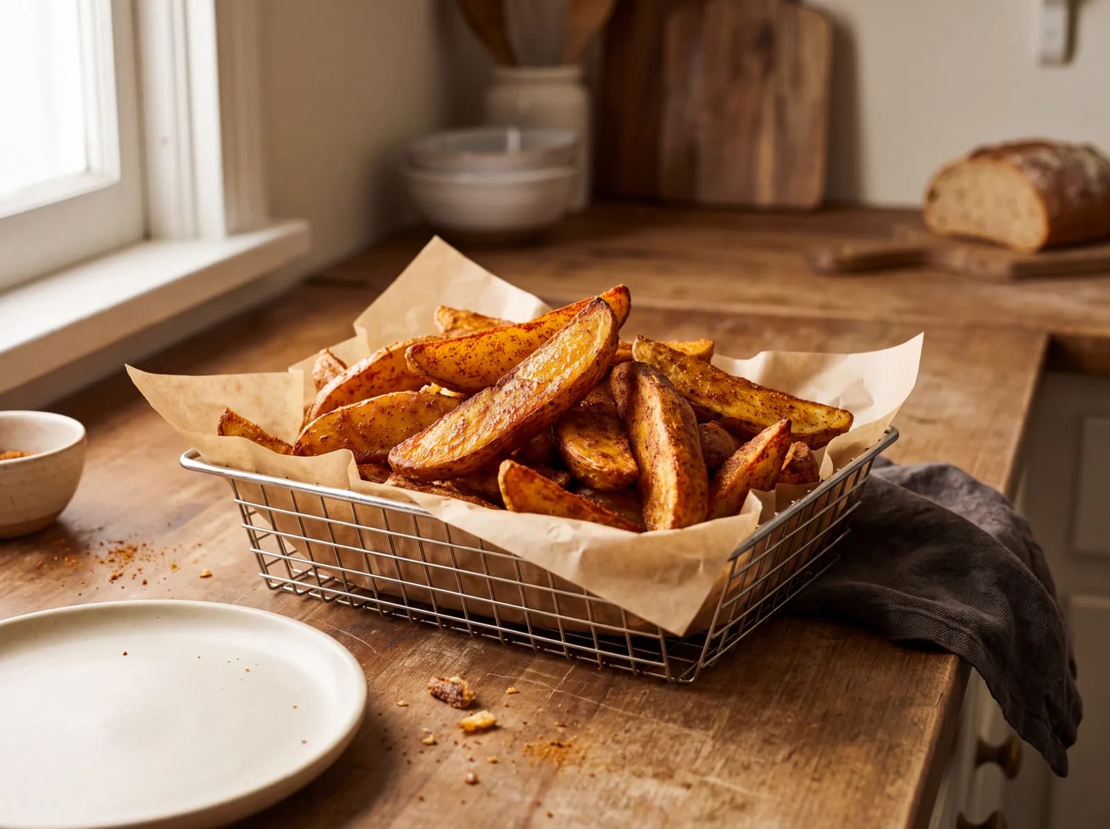 Crispy Cajun Wedges