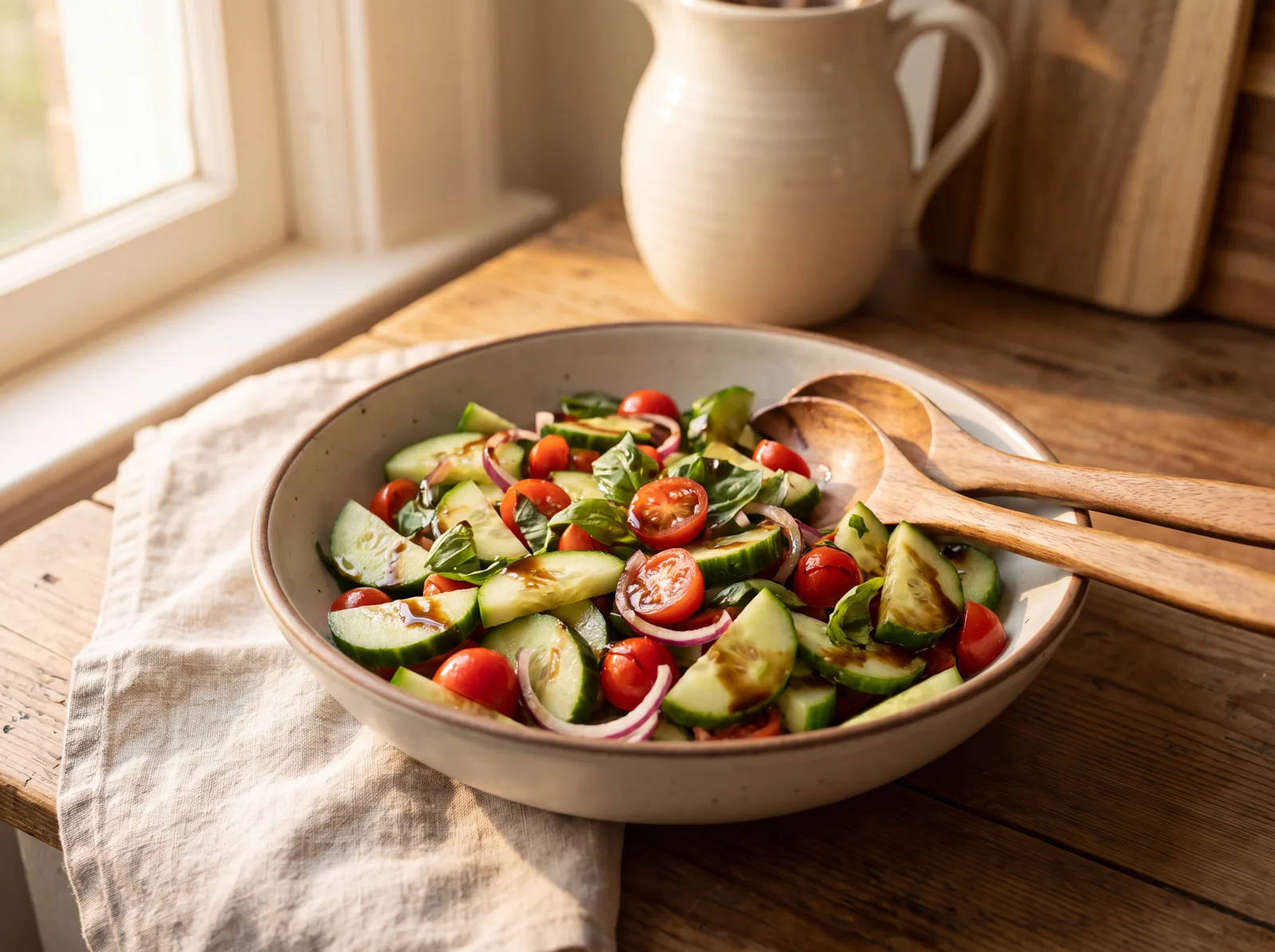 Cucumber Tomato Salad