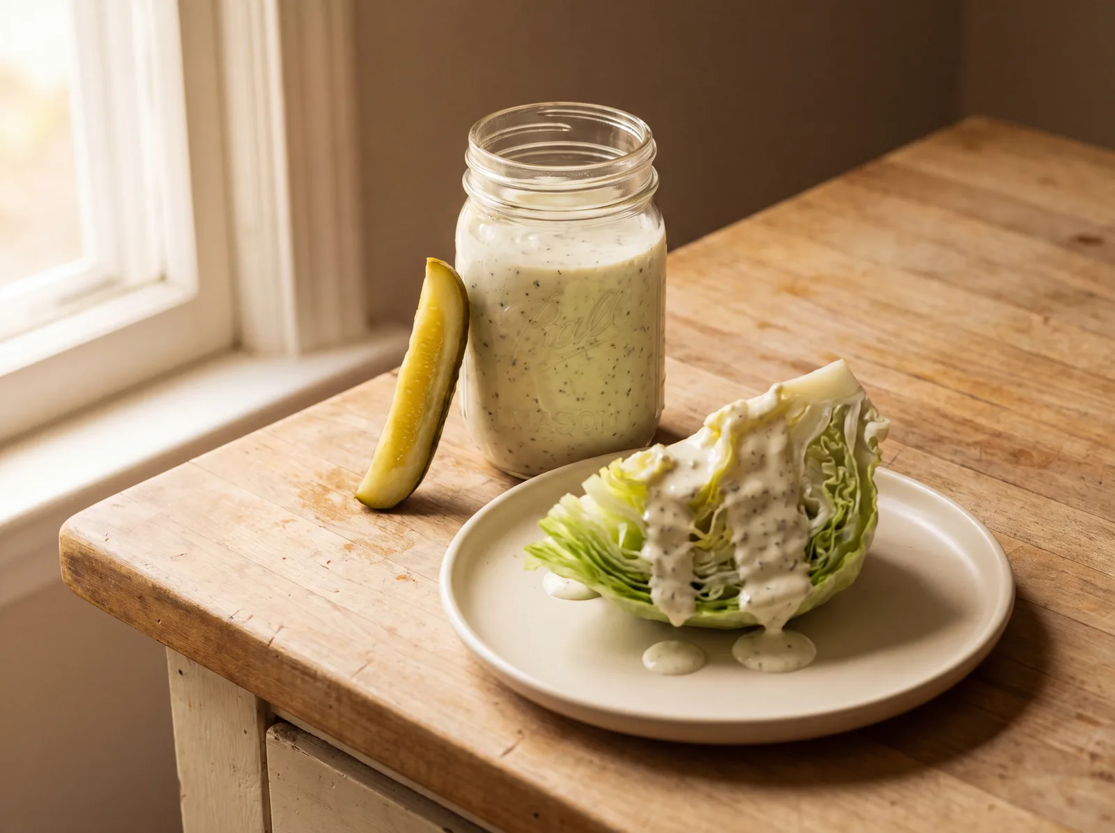 High-Protein Spicy Dill Pickle Ranch