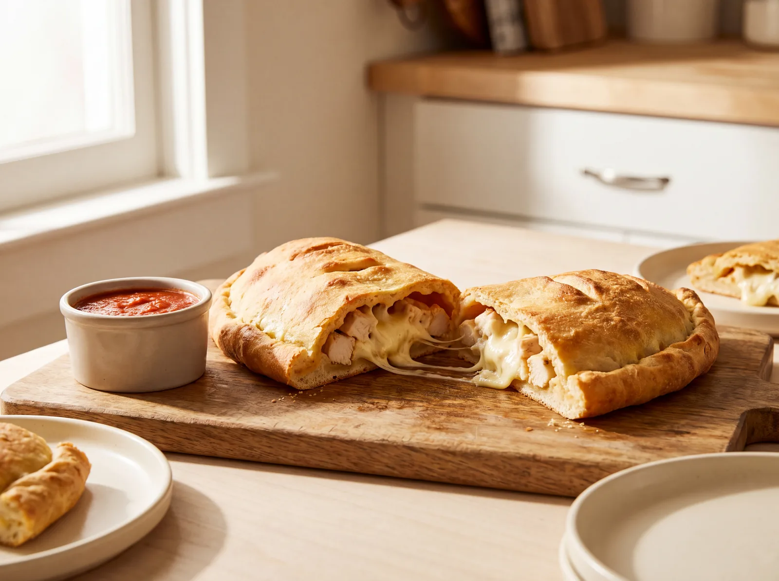Lean Chicken Calzone