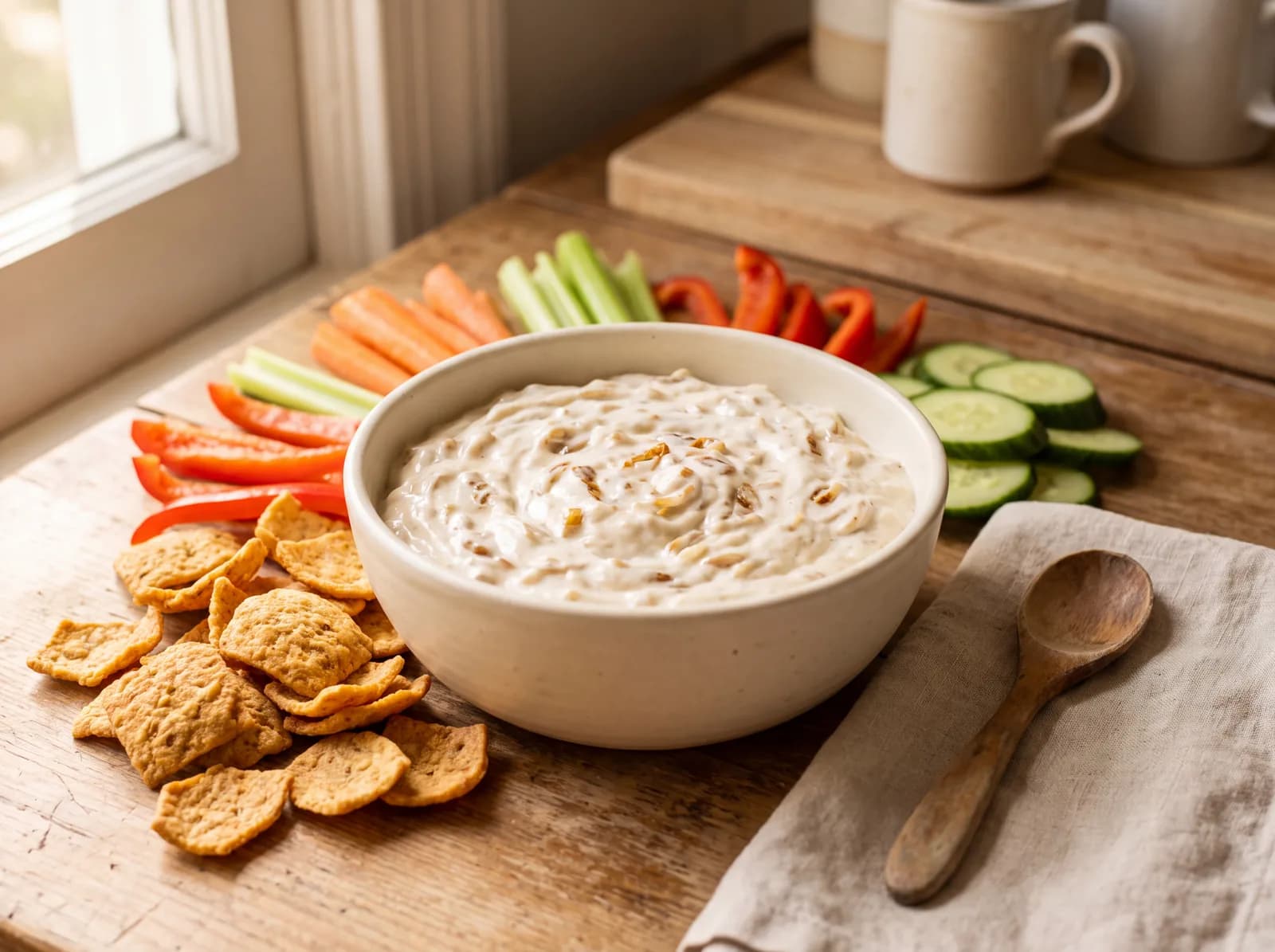 Lo-Cal Hi-Pro French Onion Dip