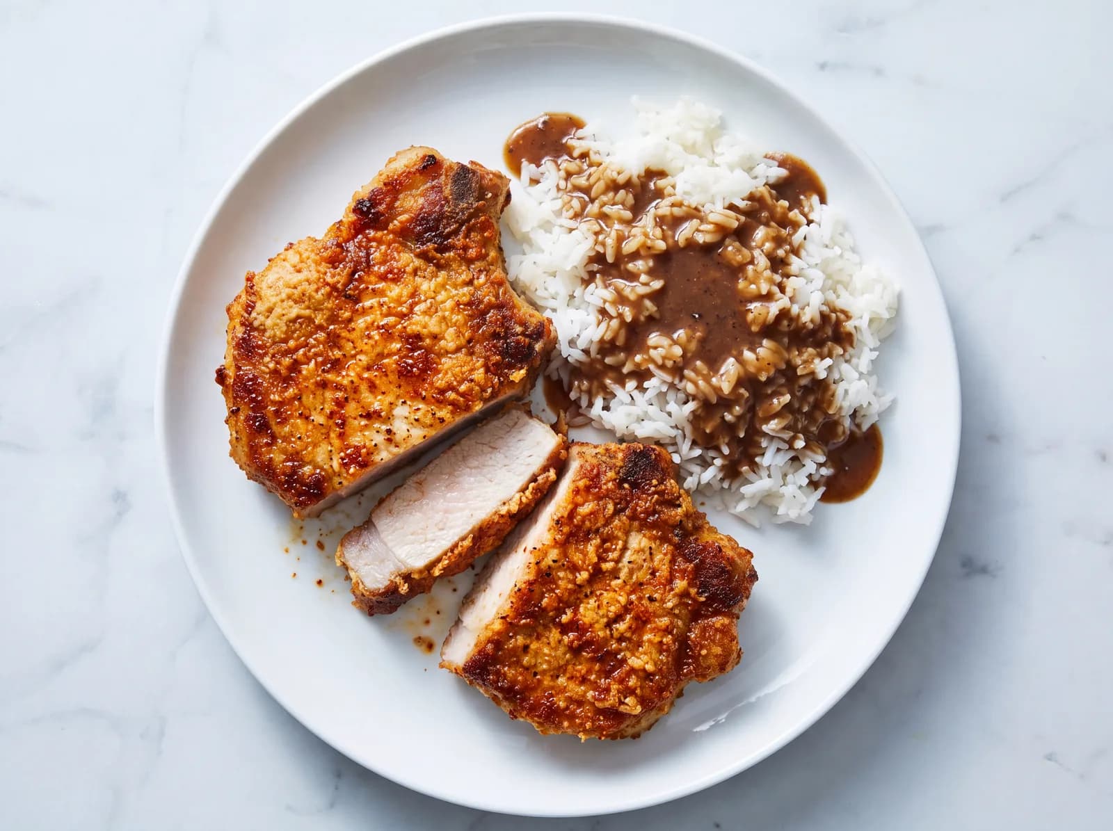 Parmesan Crusted Pork Chops