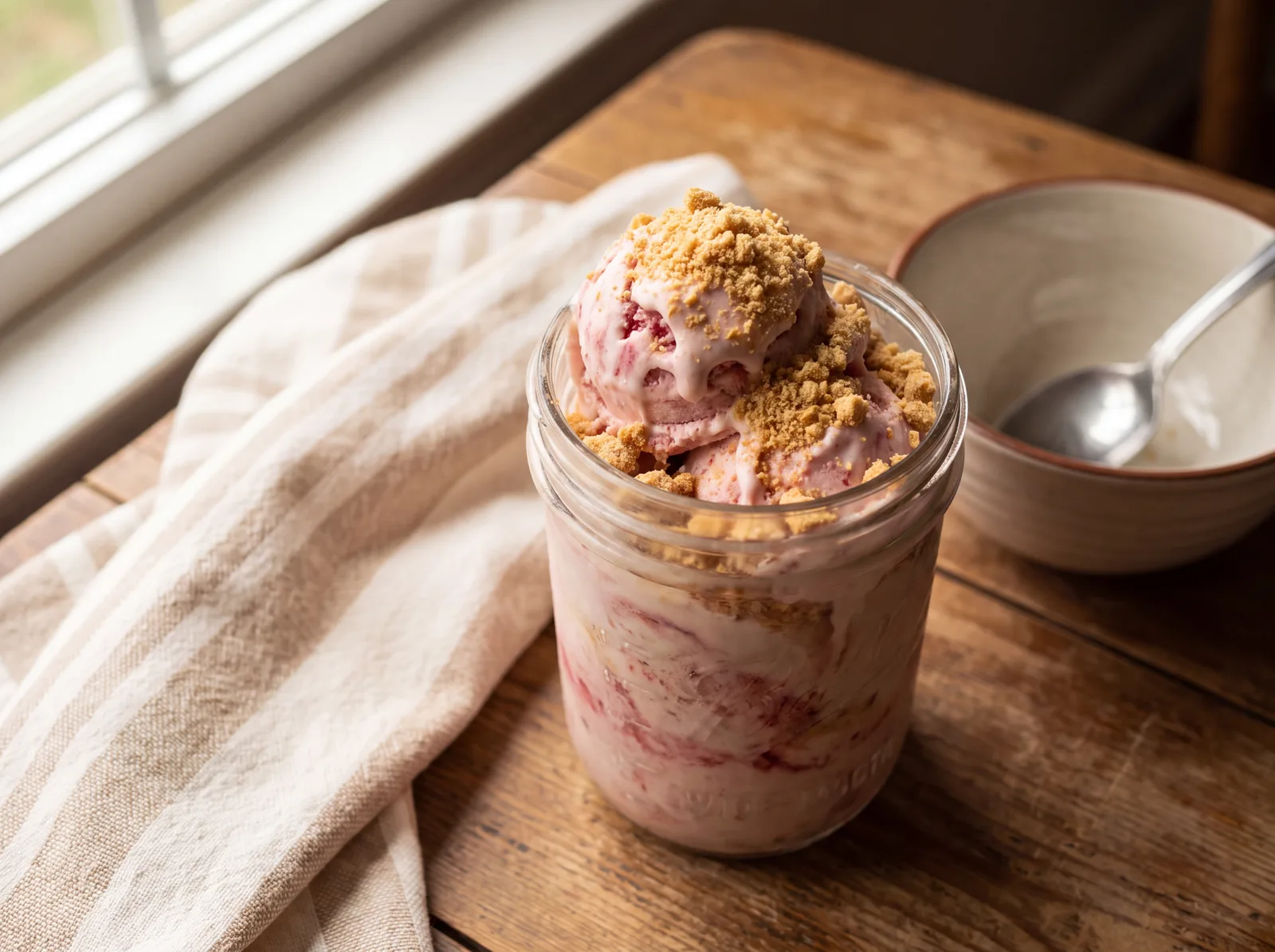 Strawberry Shortcake Sundae Pint