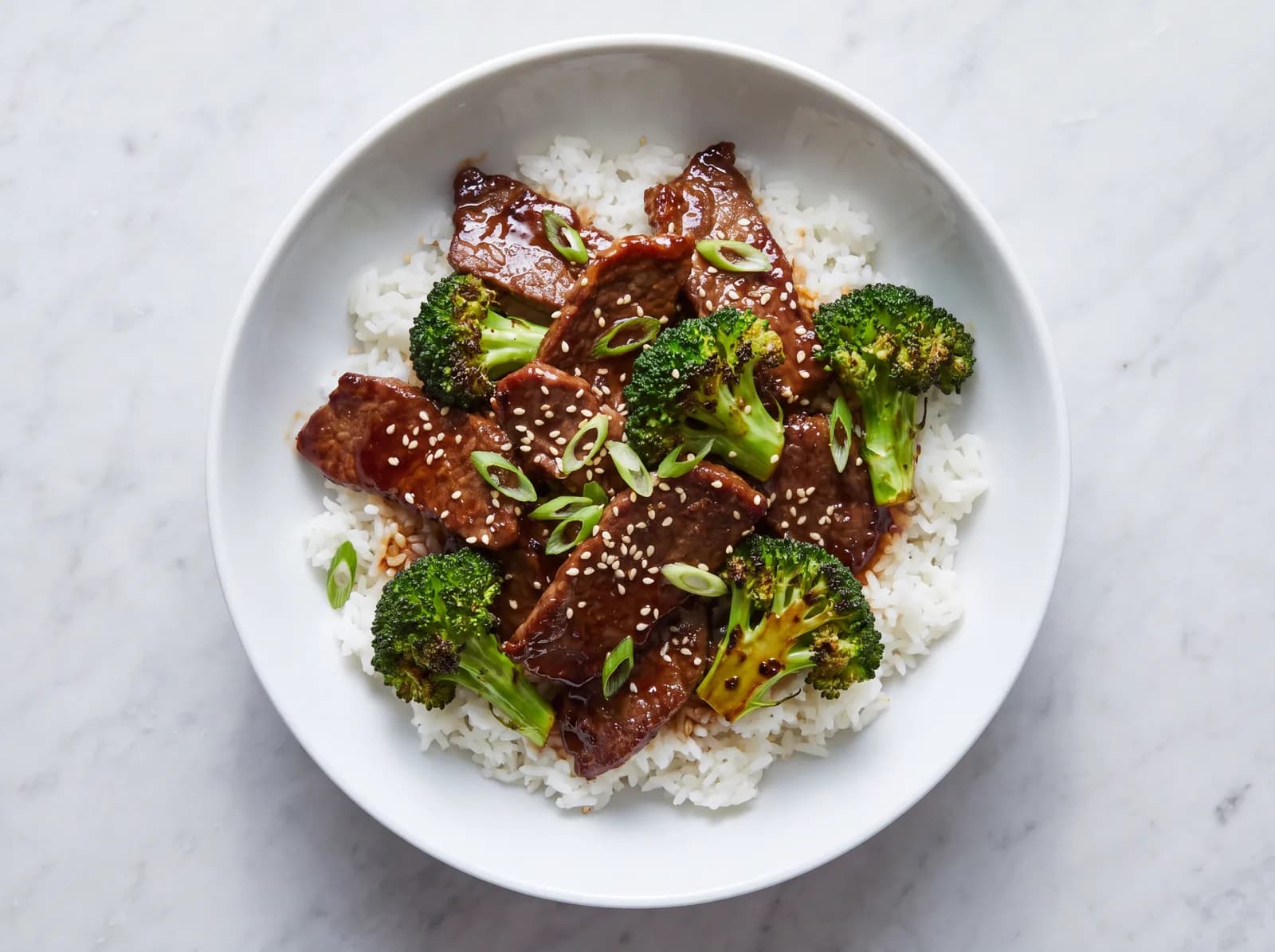 Teriyaki Beef & Broccoli Bowl